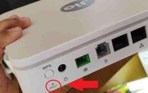 how to reset jio fiber router